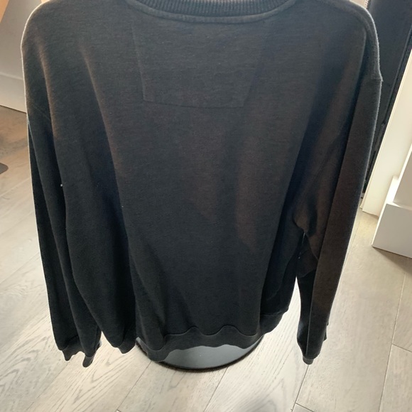 OVERSIZED GREY CREWNECK - Picture 2 of 2